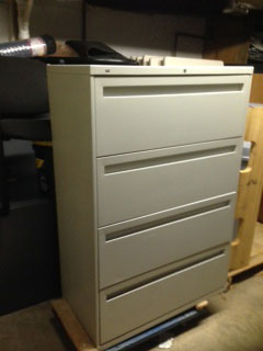 lateral 4 drawer file