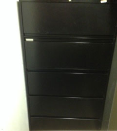 lateral 5 drawer files
